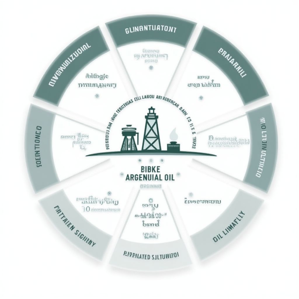 Diagrama de análisis de una compañía petrolera argentina