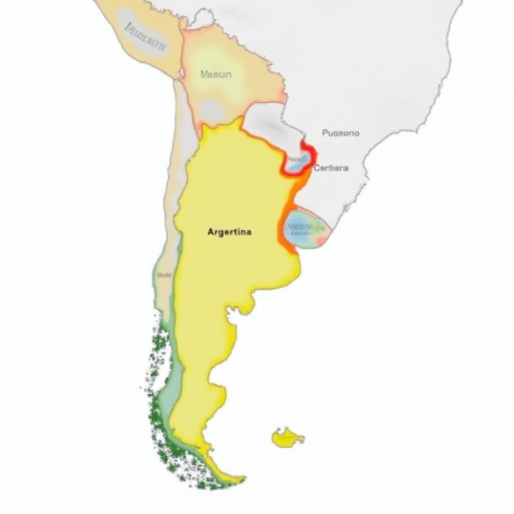 Visualización de tendencias de consumo de combustible en diferentes regiones de Argentina